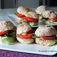 recette Petits pains express garnis