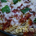 recette Gratin de Fusilli et de Merguez.