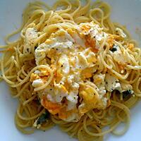 recette SPAGHETTI OEUF BROUILLE ST AGUR