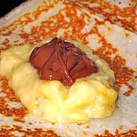 recette Crêpes banane Nutella