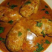 recette Filets de poulet au curry