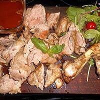 recette Epaule d agneau a plat grillée au four