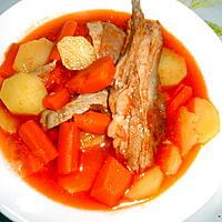 recette SOUPE D'AGNEAU CAROTTES POMMES DE TERRE