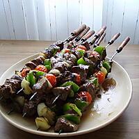 recette brochettes de boeuf