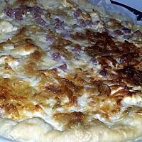 recette Quiche au dès de jambon, kiri, emmental