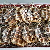 recette Gaufre liégeoise moelleuse et son sucre croustillant