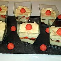 recette Tiramisu fraise Tagada ®