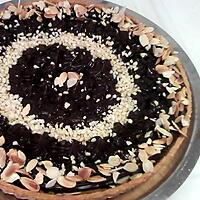 recette tarte chocolat amande