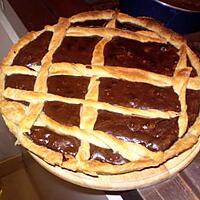 recette Tarte au chocolat et au noix