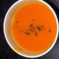 recette Velouté de courge musquée au cumin