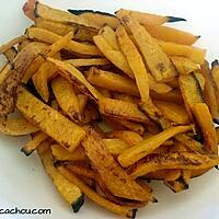 recette Frites au four de courge butternut