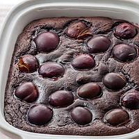 recette Moelleux au chocolat et aux prunes