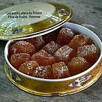 recette PATES DE FRUITS - POMME