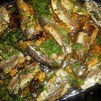 recette Filet de sardines a la marocaine