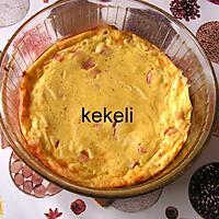 recette Quiche sans pâte au jambon et emmental