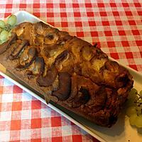 recette Quatre quart aux pommes de mon jardin