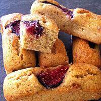 recette Financiers pistache figue