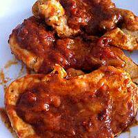 recette Emincé de poulet tex-mex