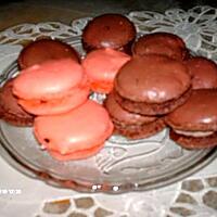 recette macarons choco et fraise