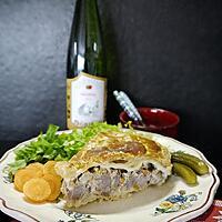 recette Tourte Alsacienne au Riesling