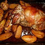 Recette d'Epaule d agneau rotie au romarin