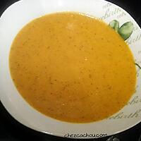 recette Velouté de potimarron aux cèpes