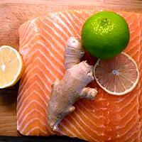 recette Tartare de saumon au gingembre