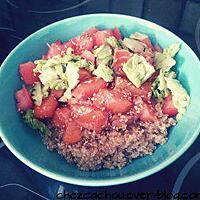 recette Poke bowl au saumon