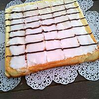 recette Gâteau au citron et son glaçage façon mille-feuille