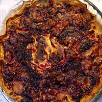 recette Tarte au tomates, poivrons