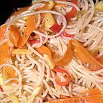 recette Spaguetti aux légumes