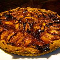 recette Tarte aux pommes et aux amandes