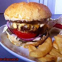 recette Hamburger ( pain maison )