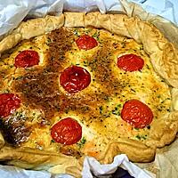 recette Quiche saumon/paprika