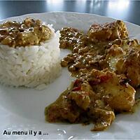 recette Curry de poisson