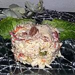 recette Salade de riz poulet merguez