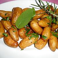 recette POELEE DE RATTES SAUGE ROMARIN