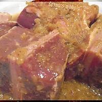 recette comment préparer votre viande de tagine....(marinade de tajinede légumes)