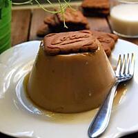 recette Flan au spéculoos et sirop d'érable