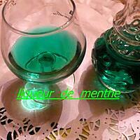 recette LIQUEUR  DE  MENTHE