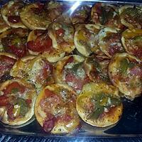 recette Pizzas apéritives