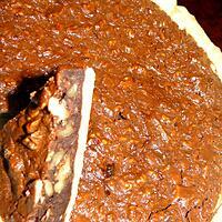 recette Tarte fudge aux noix