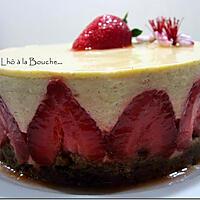 recette Bavarois à la rhubarbe et aux fraises Mara des bois...