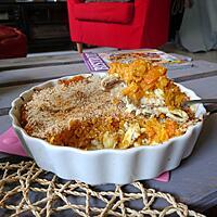 recette Parmentier de daurade à la butternut