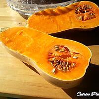 recette Courge Butternut Chèvre Thym Ail