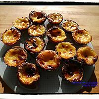 recette Pasteis de Nata Comme à Fuseta (Portugal)