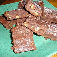 recette Brownie chocolat et noix