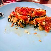 recette Cannelloni brousse/épinards