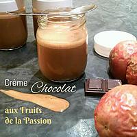 recette THERMOMIX: Crème Chocolat aux Fruits de la Passion