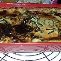 recette Gratin de courgettes a la viande hachée et béchamel